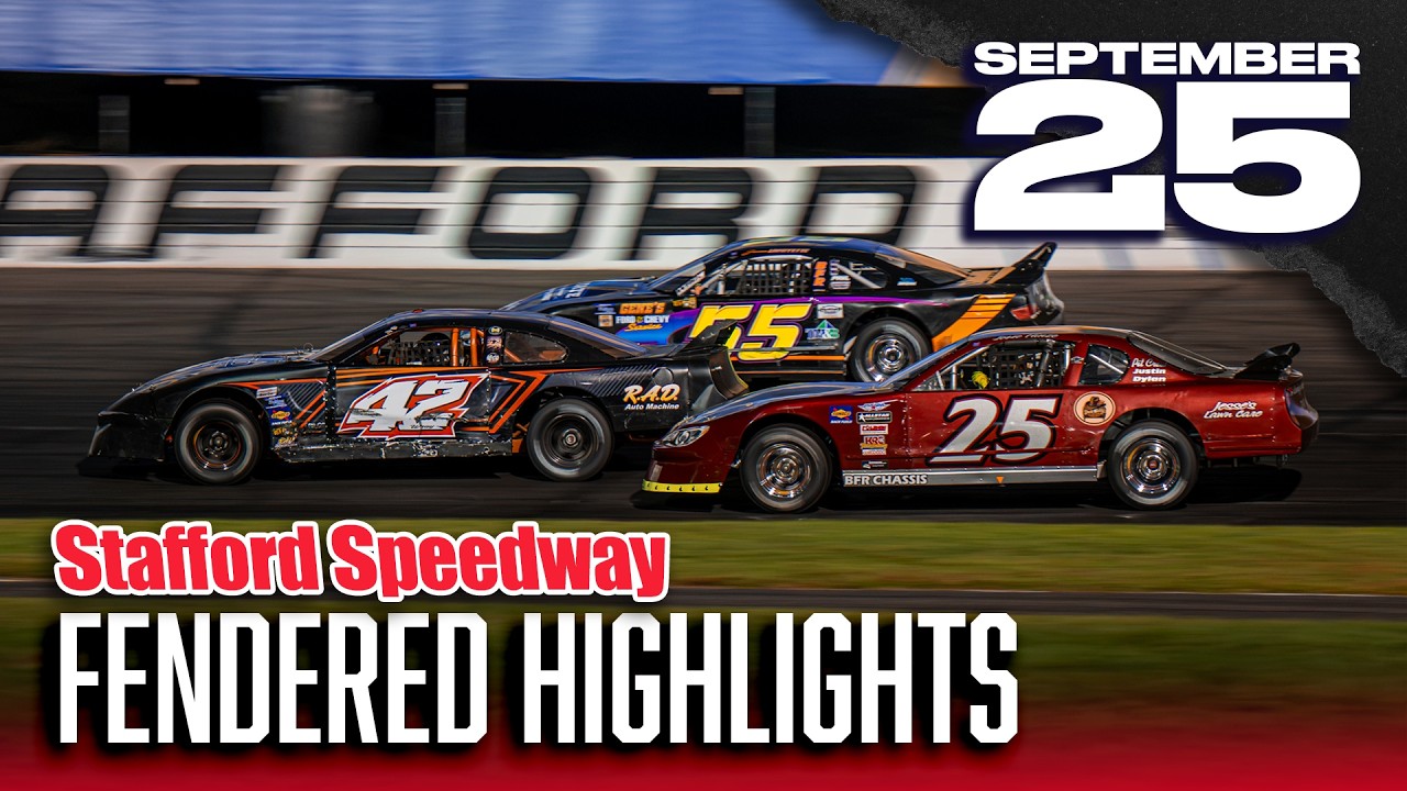 Stafford Fendered Highlights: September 25, 2026