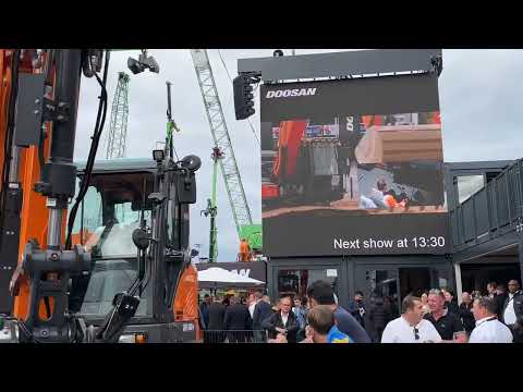 Doosan Demo at Bauma 2022