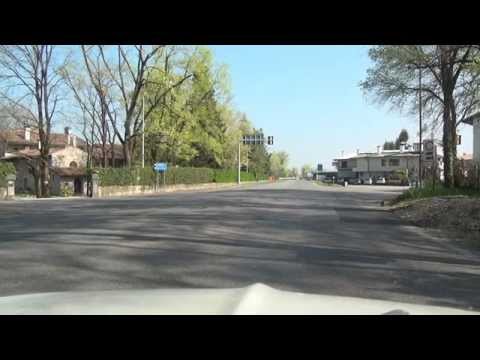 Villanova del Judrio Borgnano ponte Sul Versa Mariano del Friuli SR56 SR305 Italien Italy 9.4.2015