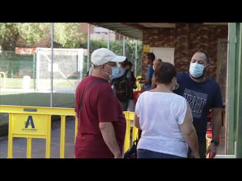 Derby alcalaíno AD Complutense-RSD Alcalá en el campo municipal del Recinto Ferial #AlcaláEsDeporte