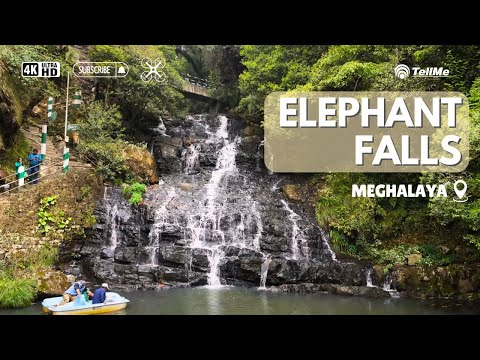 Take a virtual tour of the cascading Elephant waterfall in Shillong I Meghalaya