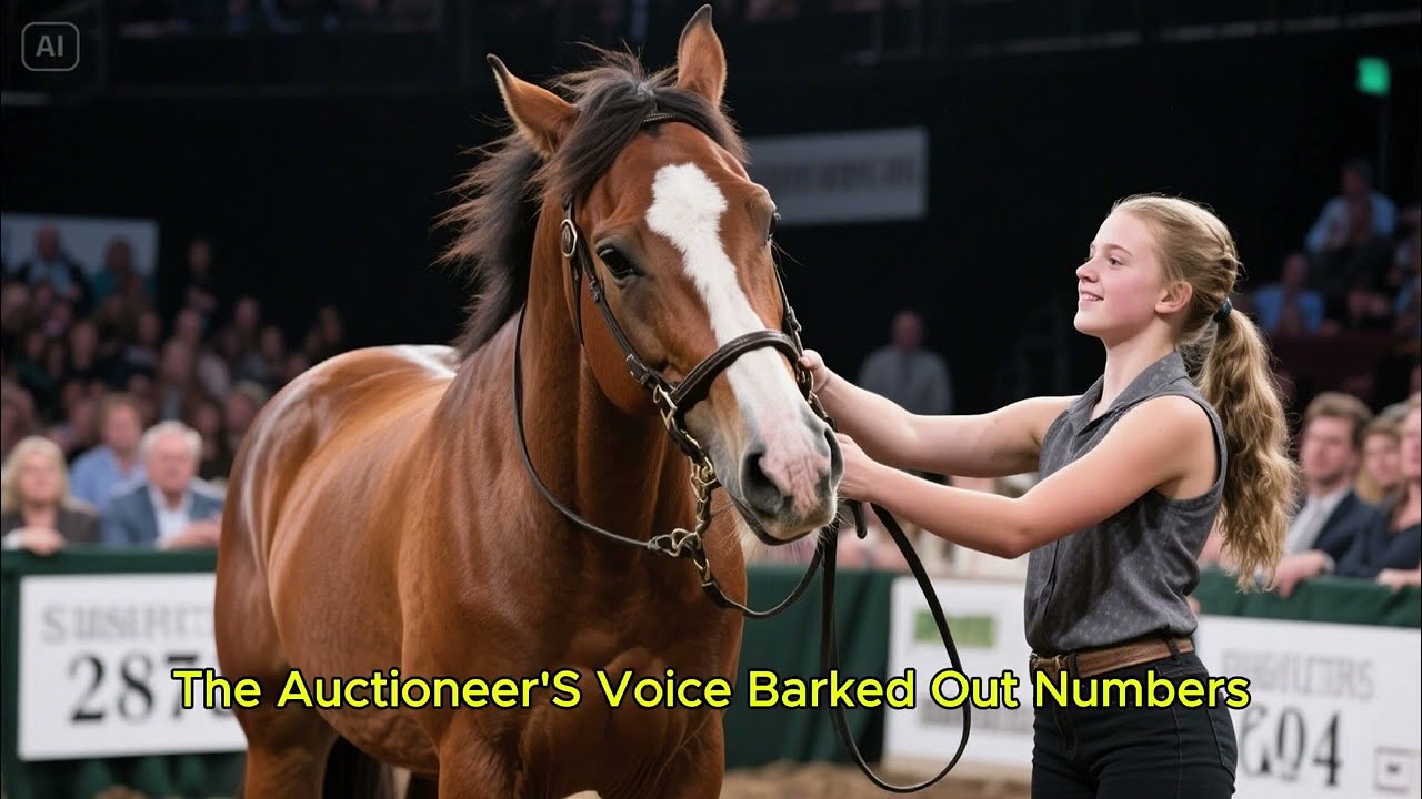 Untamable Horse Is Sold at Auction, But What the Girl Did Left Everyone in Total Shock....