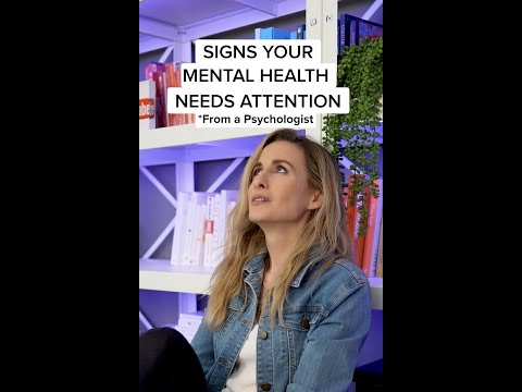 ⚠️ Signs Your Mental Health Needs Attention 😣 Dr. Julie #shorts