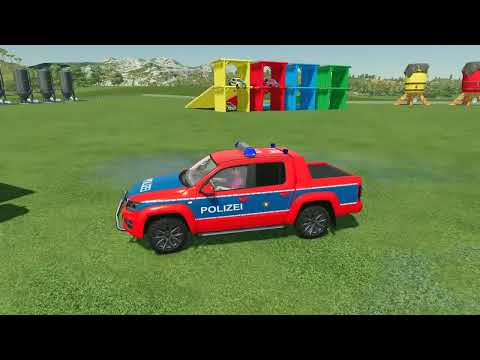 TRANSPORT GIANT COLORED STRAWBERRY WITH FIAT TRACTORS - Farming Simulator 22