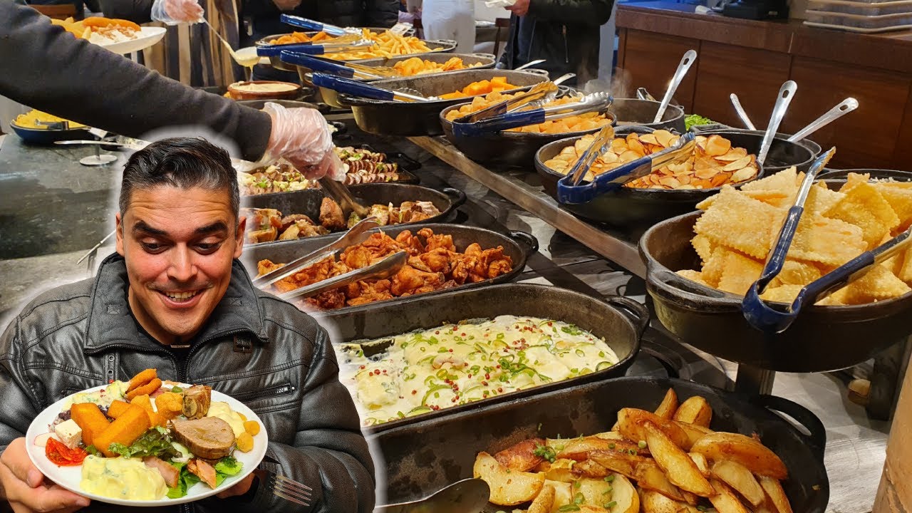 O Buffet Estava LOTADO! - Comida Mineira no Restaurante Fogão à Lenha