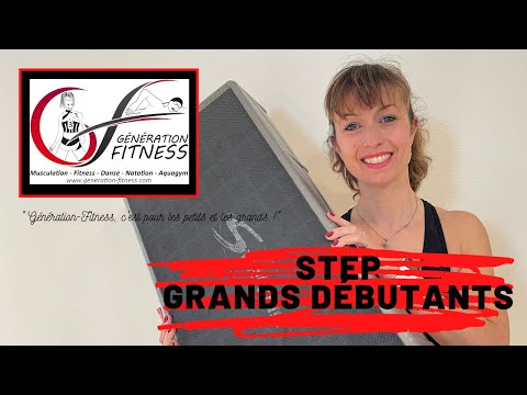 Cours de step avec Alexandra Madiot : pour les GRANDS DÉBUTANTS N°1 !