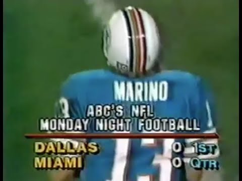 1984 Week 16 MNF - Cowboys vs. Dolphins