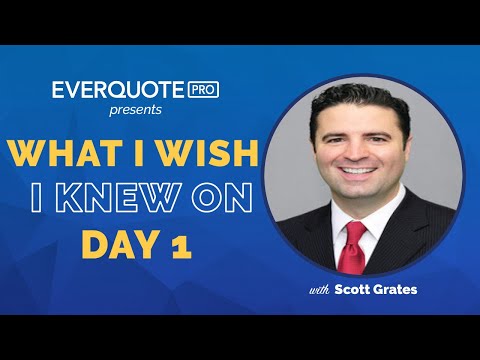 What I Wish I Knew On Day 1 with Scott Grates