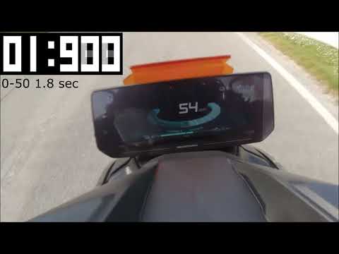 BMW CE 04 ACCELERATION (0-100 km/h)