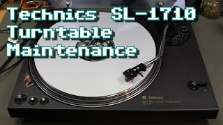 Technics SL-1710 Turntable Maintenance