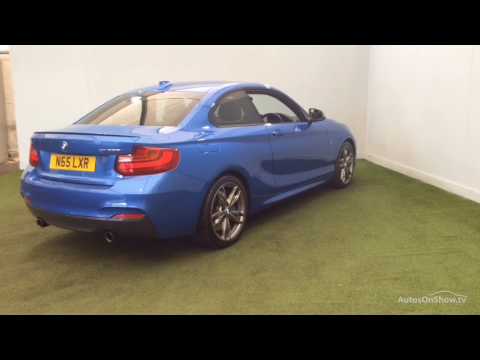 BMW 2 SERIES M235I BLUE 2015