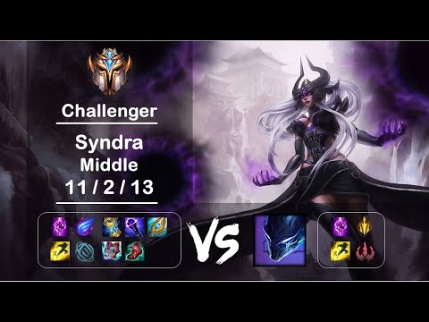 [4K] KR Challenger Middle Syndra vs Nocturne Ep.1548