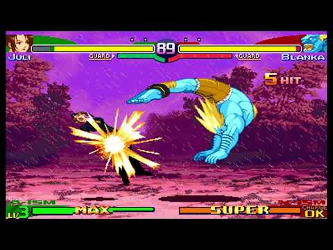 Street Fighter Alpha 3 - Todos os golpes especiais - Critical Hits