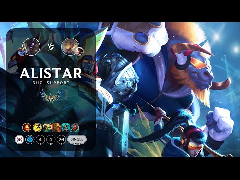 Alistar Support vs Rell - KR Challenger Patch 13.1