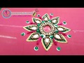Very Easy Leaf Work Aari Leaf Design 8 Leaf Embroidery Blouse Work