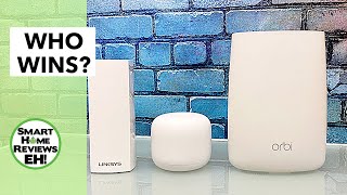 The BEST MESH WIFI for your Home Office/Smart Homes? Netgear Vs. Linksys Vs. Google!