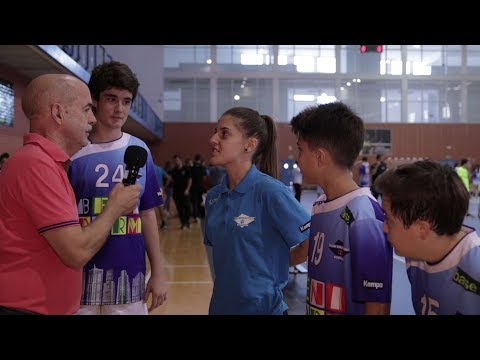 Nuestro equipo infantil masculino B se presenta
