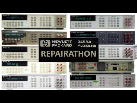 Repairing six 3458A multimeters speedrun any %