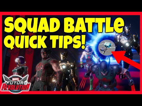 Squad Battle Tips and Tricks! Learn that Squad Battle Strategy Marvel Future Revolution??