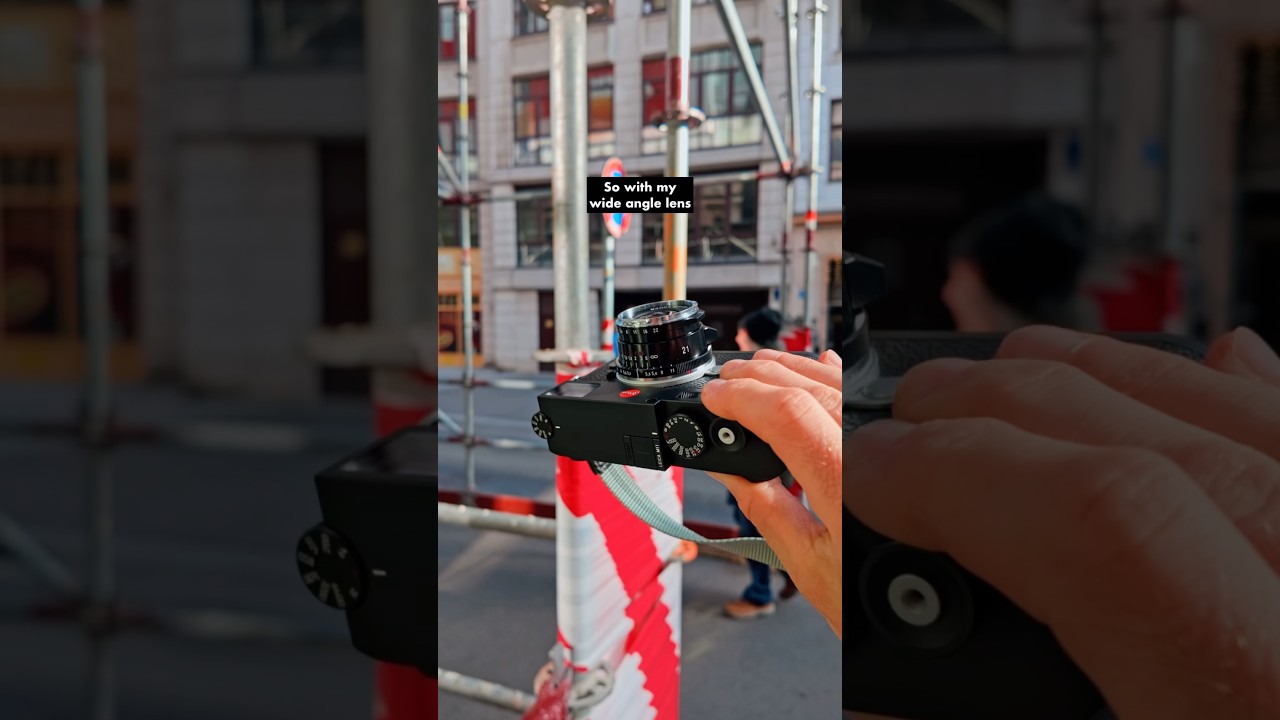 21mm is such an underrated focal length for street photography! #streetphotography #wideangle