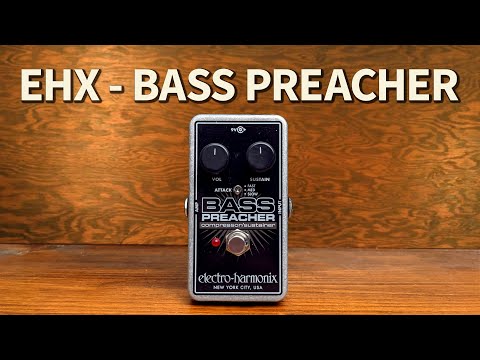 Electro-Harmonix Bass Preacher Compressor 2016 - Present - Black image 6