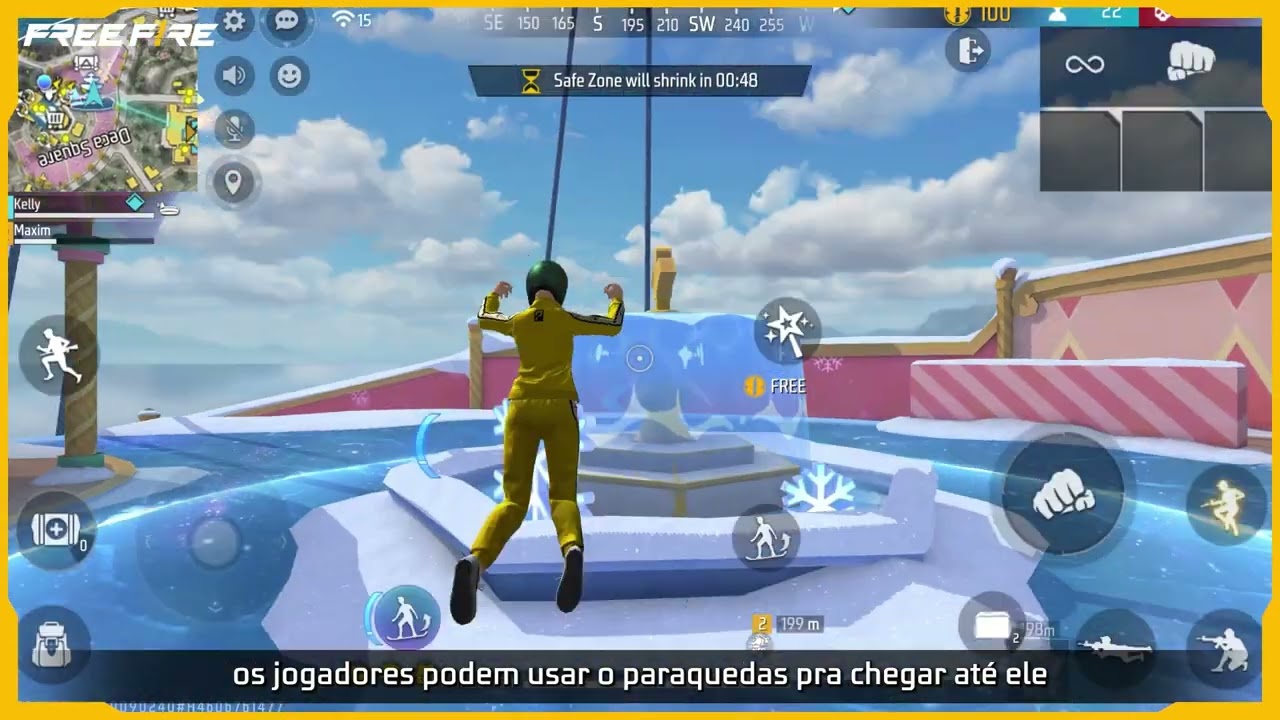 SHOW DA KELLY FIM DE ANO FRIFAS | FREE FIRE BRASIL