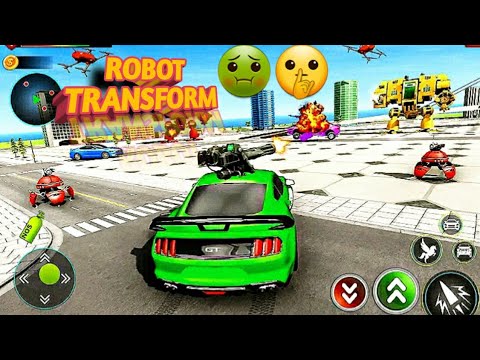 Horse Robot Jeep Games 2021 || Transform Robot Car Games Android Gameplay New 🤭🤭