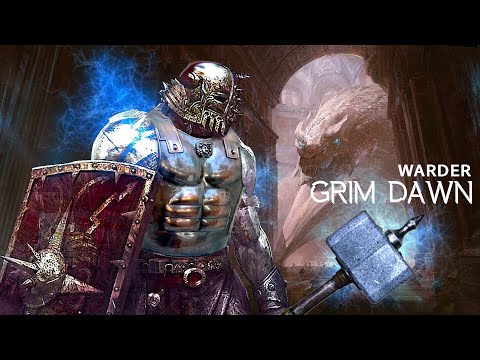 Hardcore Retaliation Warder Build, Grim Dawn: tank build for Celestial boss kill, Crucible 170, SR80