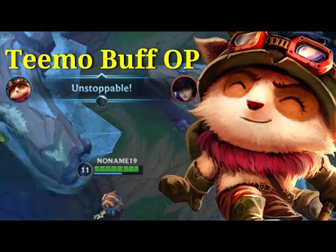 Teemo Buff Is Over Power To Mid ! Tier S 0 Dead Patch 4.3C Gameplay - League of Legends: Wild Rift
