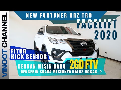 NEW FORTUNER VRZ TRD 2.4 A/T Diesel 2020 || White Color || Interior & Exterior