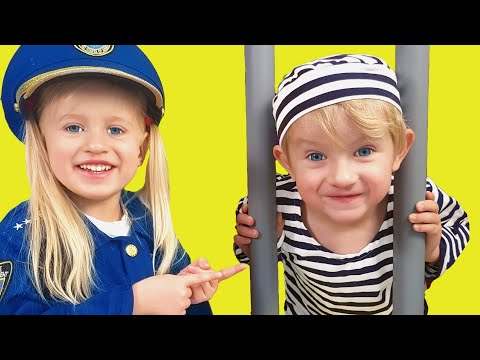 Policeman Song - Kids Song by Katya and Dima