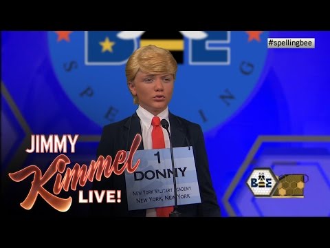 Little Trump Competes at National Spelling Bee