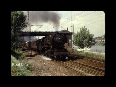 1971, German steam locomotives in action pt 2, Germany