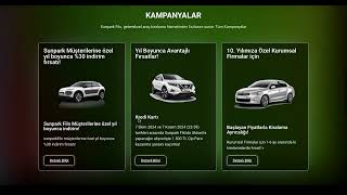 Rent A Car - Araç Kiralama Web sitesi - Web Sitesi Kurulum