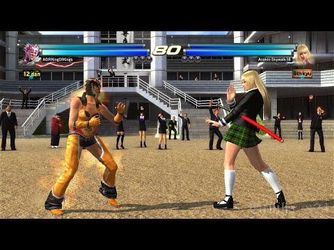 L3 345_6 D Lili y Alisa (Uchiha x24) vs (ADRKingOfKings) Jaycee y Armor King - Tekken Tag 2 Online