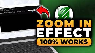 How To Add The Zoom in Effect in FFmpeg (FAST & EASY) | 100% WORKS | NO Yapping, To The Point!