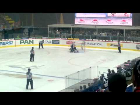 KHL 9.kolo - 24.09.2013. Medveščak - SKA 4:3 (ps)