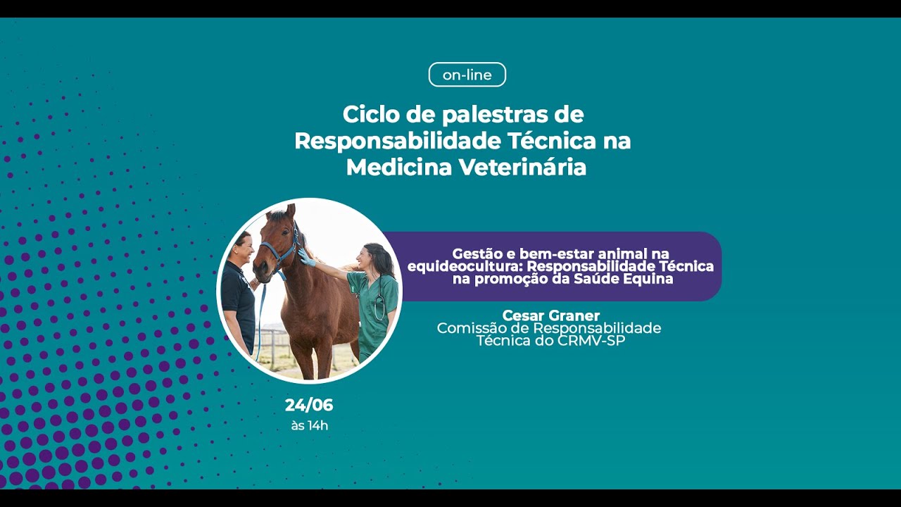 Gestão e bem-estar animal na equideocultura: Responsabilidade Técnica na promoção da Saúde Equina