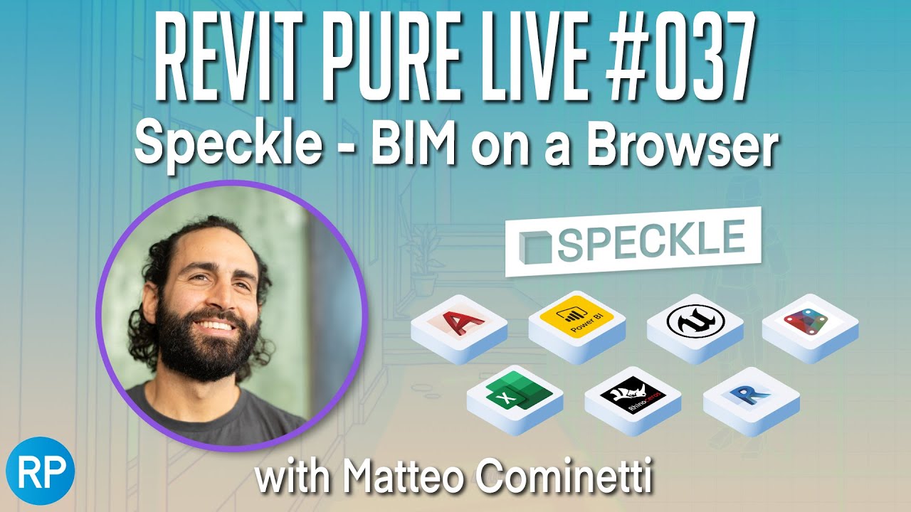 Revit Pure Live #037 - BIM on a Browser with Matteo Cominetti