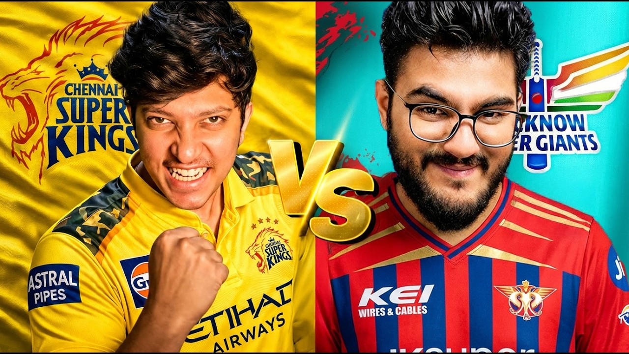 CSK vs LSG 🚨 *DO OR DIE MATCH* 🚨 - LIVE STREAM 🔴 JK 🤝 Sathyeah