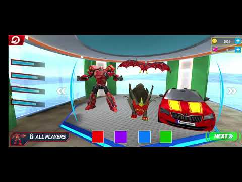 Lion Robot Car Game 2021 – Flying Bat Robot Games ||Android Game Play || Walkthrough Part=1