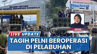 Aliansi Rakyat Donggala Bersatu Tutup Jalan, Demo Tagih PELNI Beroperasi di Pelabuhan
