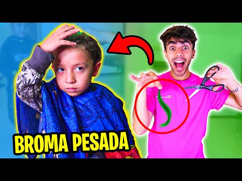 LE CORTE EL PELO A PICULINCITO *broma pesada*