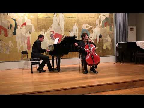 Concert « Musique de chambre et improvisation »<br />
Rachmaninov, Vocalise pour violoncelle et piano