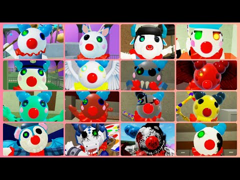 CLOWNY RAID ALL JUMPSCARES!!