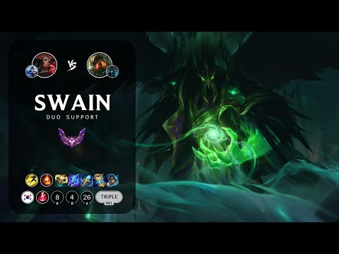 Swain Support vs Nautilus - KR Master Patch 13.23