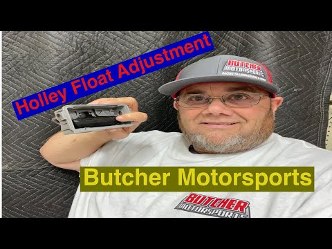 Adjusting Holley Carburetor Float