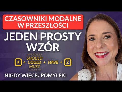 Czasowniki modalne w przeszłości - jak używać? Should have, could have, must have… | Angielski z Kat