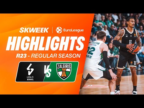 SYLVAIN FRANCISCO FACES ASVEL ! - LDLC ASVEL vs Zalgiris Kaunas - EuroLeague Highlights R23