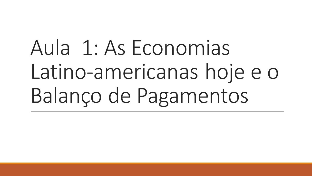 Aula 1 Integração da America Latina Prolam USP 2022